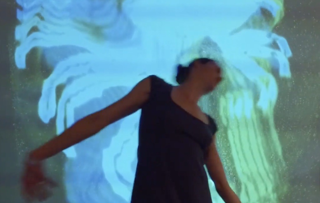 Digital Dallas / Tech Week Interactive Art Dance Wall