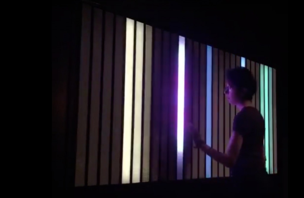 Interactive Art LED Touch Wall