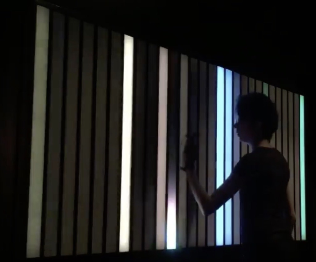 Interactive Art LED Touch Wall