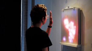 Interactive LED Mirror Electronic Art
