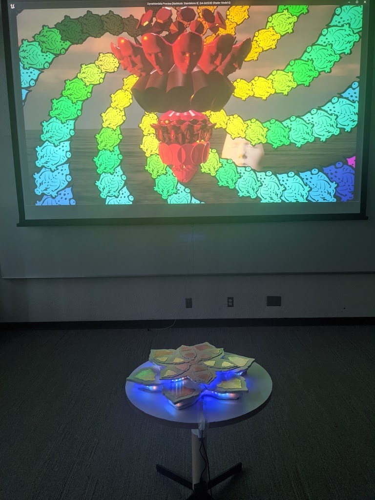Projection Interactive Electronic Art